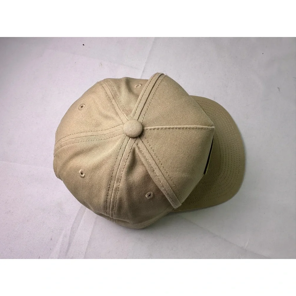 Katin Customs Hat Tan Cotton Canvas Snapback Est 1954 Patch Surf Skate‎ OSFA